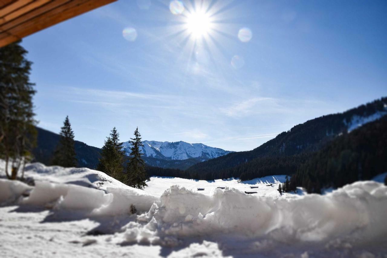Spitzing Lodge Ferienwohnungen - Wanderparadies In Den Bergen Spitzingsee Exterior photo